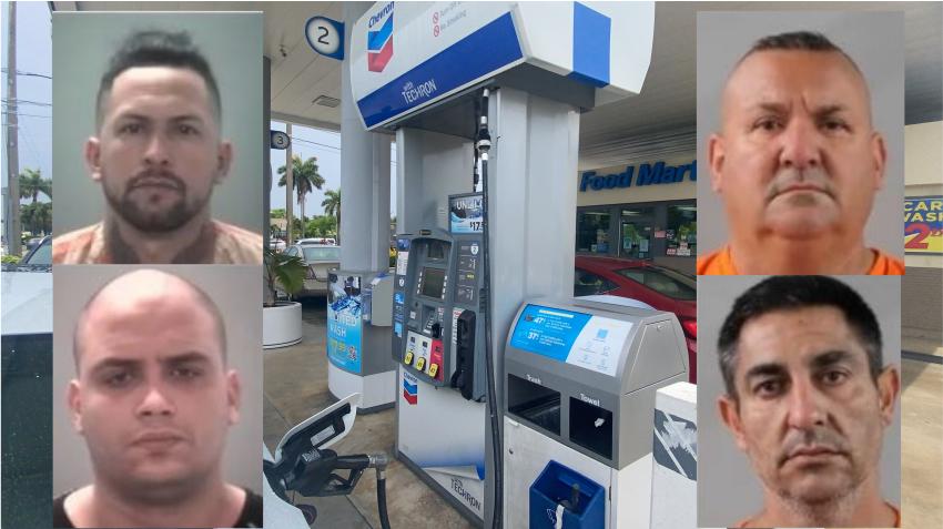 Arrestan a cuatro cubanos en Florida que hackeaban las bombas de gasolina para bajarle el precio