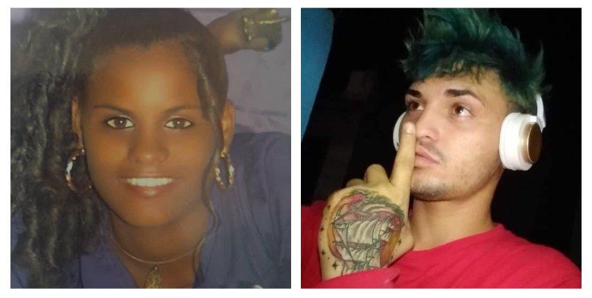 Dos jóvenes cubanos plantados en la cárcel tras recibir injustas condenas de 14 y 12 años de privación de libertad por manifestarse el 11J