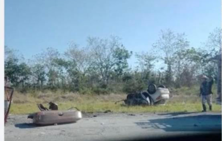Fallece una embarazada de 20 años en un accidente en un auto de turismo en Villa Clara