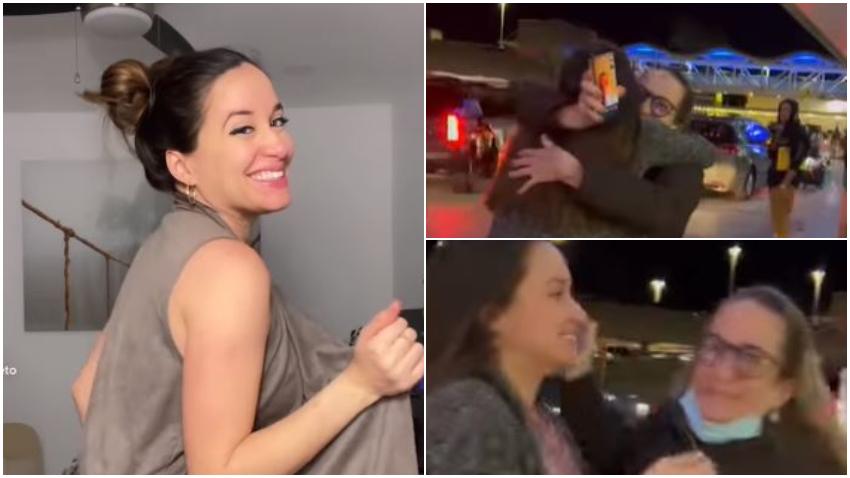 Llega a Miami la madre de la actriz cubana Laura Treto