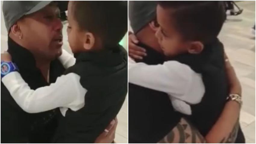 Cubano publica la emotiva despedida con su hijo antes de enviarlo a Cuba tras reclamo de la madre
