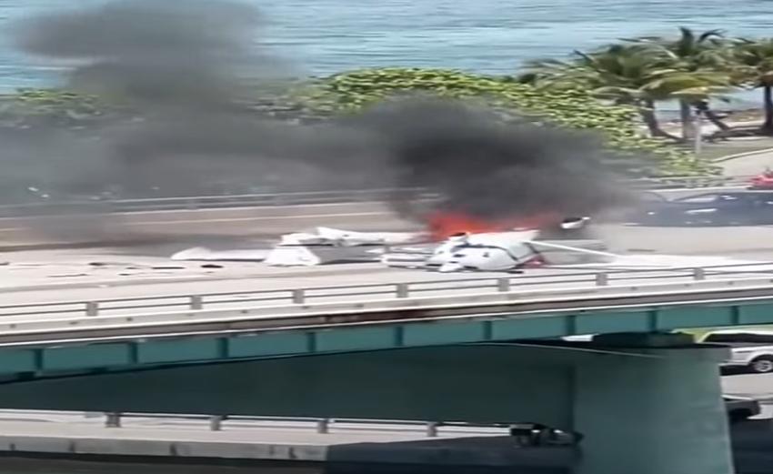 Un fallecido y cinco hospitalizados es el saldo hasta el momento a causa del accidente aéreo en Miami