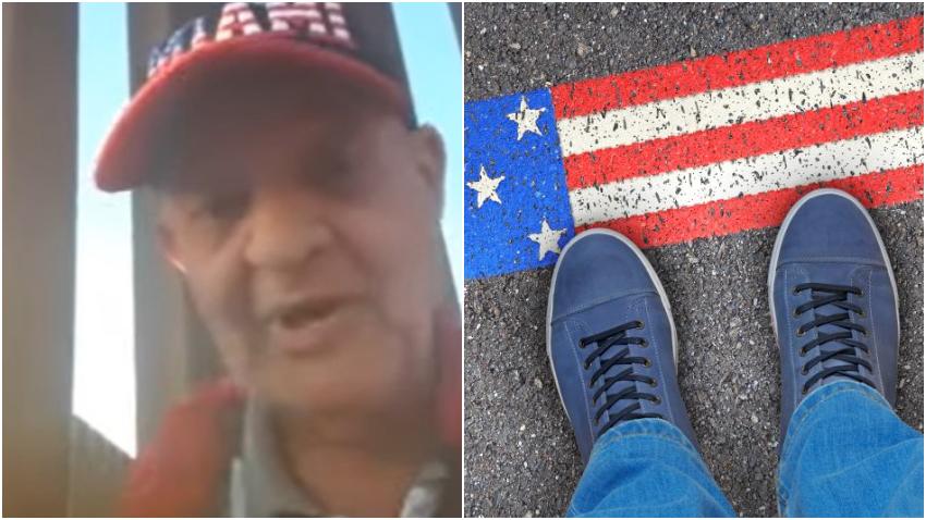Llega a Estados Unidos un cubano de 82 años después de una larga travesía cruzando fronteras