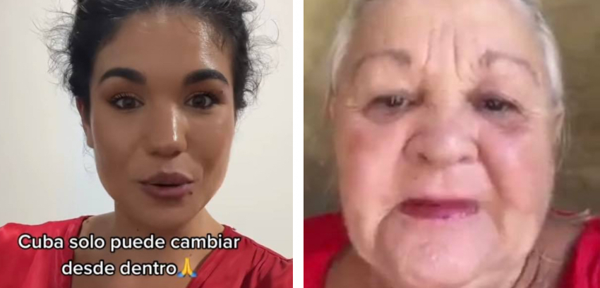 Abuela cubana agradece a influencer española: "Esas personas que te encontraste son unos mantenidos, unos descarados, no pienses que todos somos iguales"