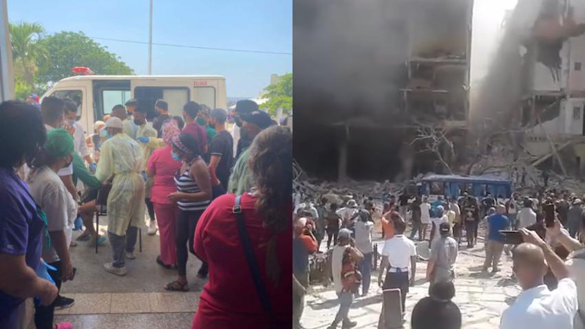 Al menos 8 muertos y decenas de heridos en la explosión del hotel Saratoga en La Habana