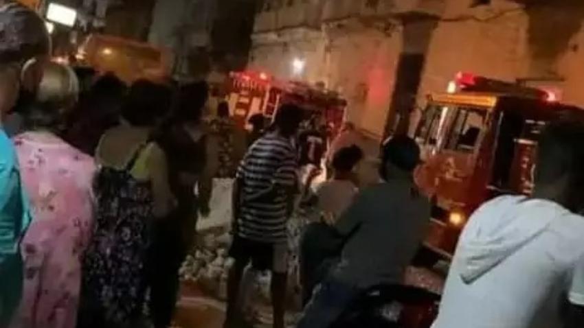 Reportan incendio en un edificio de apartamentos en La Habana