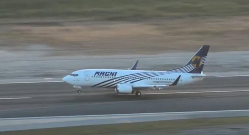 Aerolínea Magnicharters anuncio en la noche del miércoles la suspensión de vuelos entre Cuba y Nicaragua