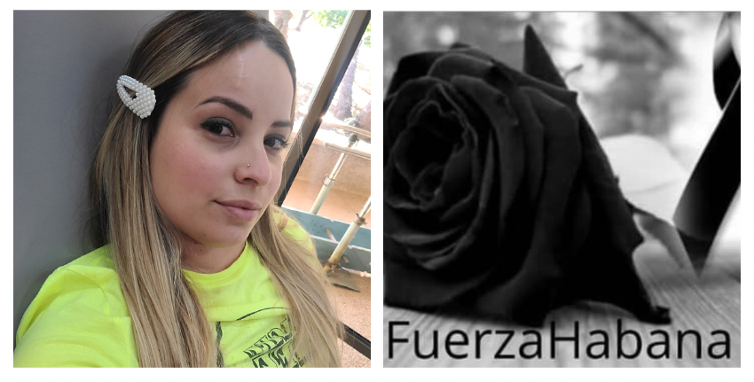 Mailén Díaz se solidariza con los familiares de las víctimas de la explosión en el Hotel Saratoga