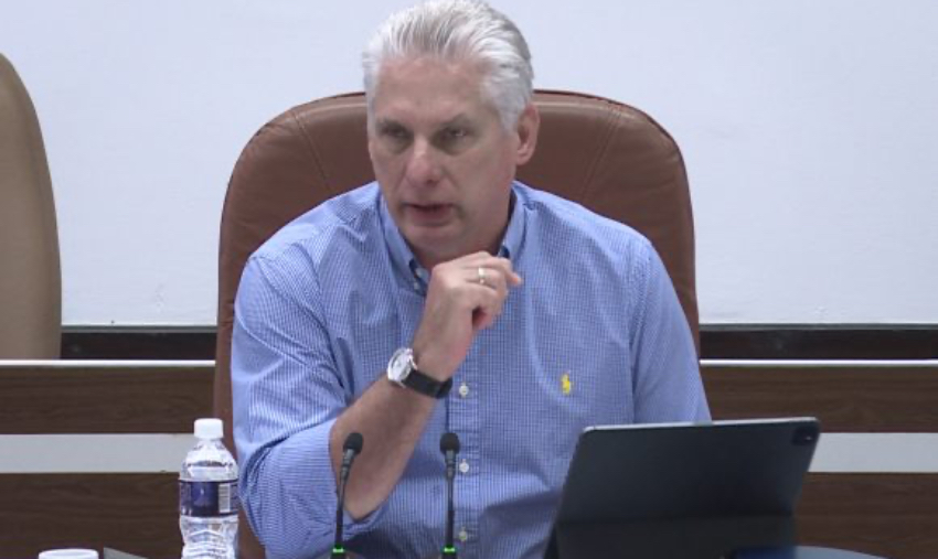 Díaz-Canel se escuda en el embargo ante la crisis económica que vive Cuba, y anuncia más apagones