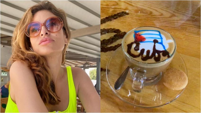 Actriz Eva Mendes extraña su café cubano y la "cafetera cubana"