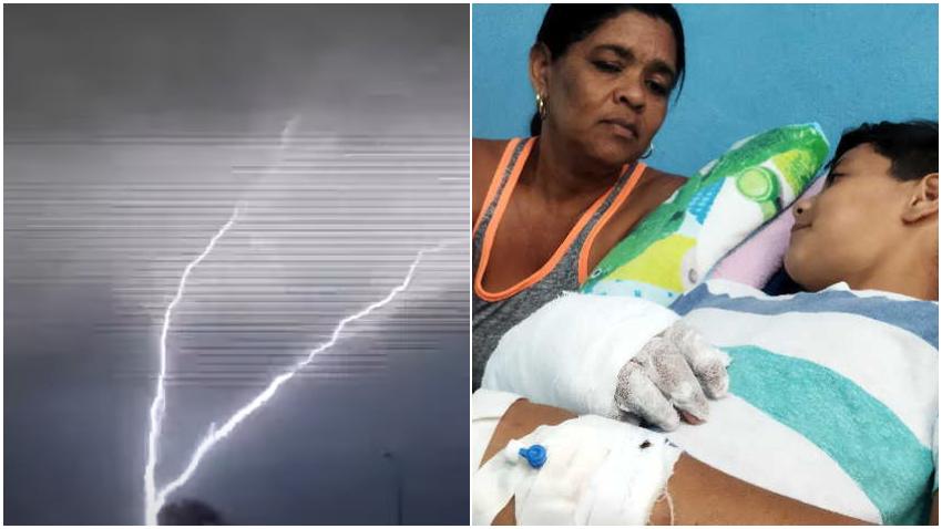 Niño cubano logra sobrevivir a descarga eléctrica de 13 mil voltios