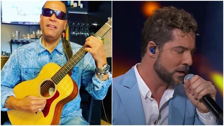 Cantautor cubano Amaury Gutiérrez da las gracias al cantante español David Bisbal tras mencionarlo en La Voz Kids España