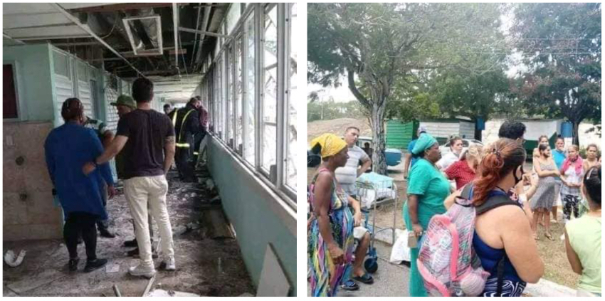Reportan incendio en Hospital de Nuevitas, Camagüey
