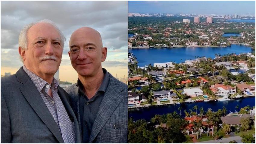 Padres de multimillonario Jeff Bezos se compran mansión de 34 millones de dólares en Miami-Dade