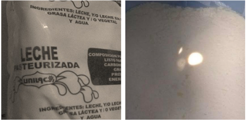 Distribuyen leche cortada para los niños en poblado de Matanzas, denuncia una madre