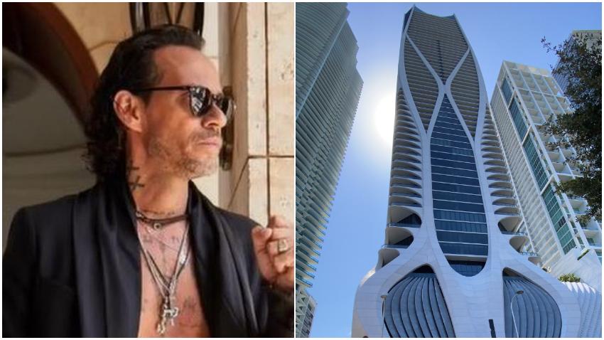 Marc Anthony se compra un apartamento en lujoso edificio del Downtown de Miami por 11 millones de dólares