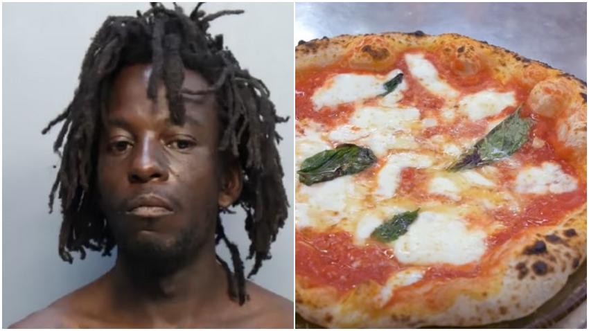 Arrestan a un hombre en Miami por asaltar a una persona para robarle la pizza