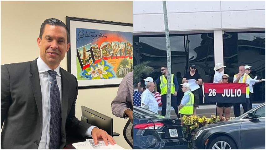 Alcalde de Coral Gables asegura que aborrece el mensaje de Carlos Lazo y su grupo pero que su derecho a manifestarse está protegido