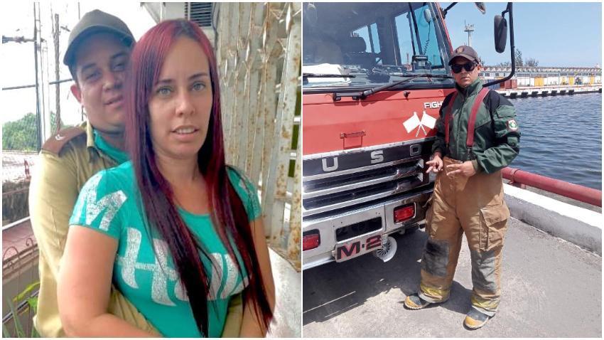 Tristes mensajes de la esposa de uno de los bomberos desaparecidos en el siniestro de Matanzas