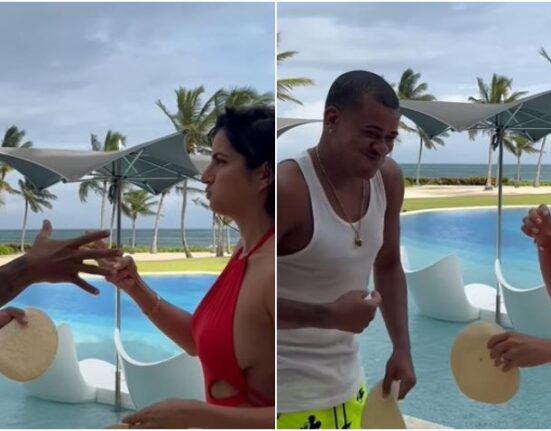Randy Malcom y su pareja Annaby Pozo, disfrutan del reto de moda este verano en redes sociales