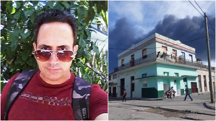 Conocido locutor cubano Yunior Morales ofrece su casa a los afectados por la tragedia en Matanzas