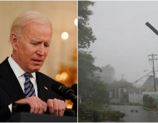 Declara el presidente de Estados Unidos, Joe Biden estado de emergencia en Puerto Rico tras el paso del huracán Fiona