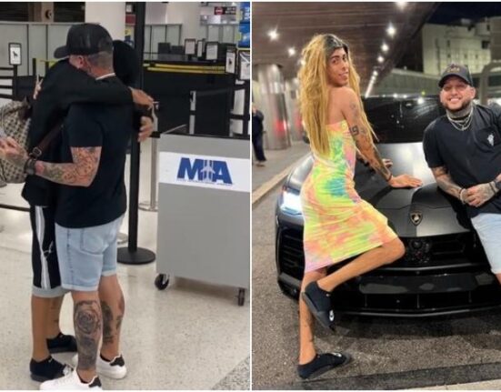 Llega a Miami “La Flaca” quien hacía pareja en las Locuras de Miguelín en Cuba