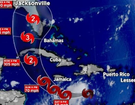 Se forma la Tormenta Tropical Ian que podría impactar Florida como un fuerte huracán categoría 3