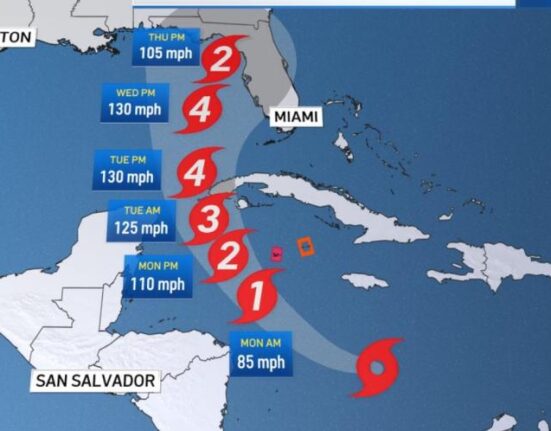 Nuevo cono de la tormenta tropical Ian deja afuera a Miami