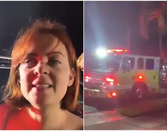 Actriz cubana Claudia Valdés se lleva un gran susto y agradece a la policía de Miami y a los bomberos
