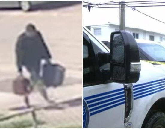 Queda captado en cámara el robo de dos maletas con joyas en la Pequeña Habana