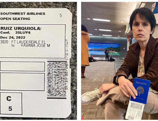 Omara Ruiz Urquiola impedida de viajar a Cuba por cuarta ocasión en esta Navidad