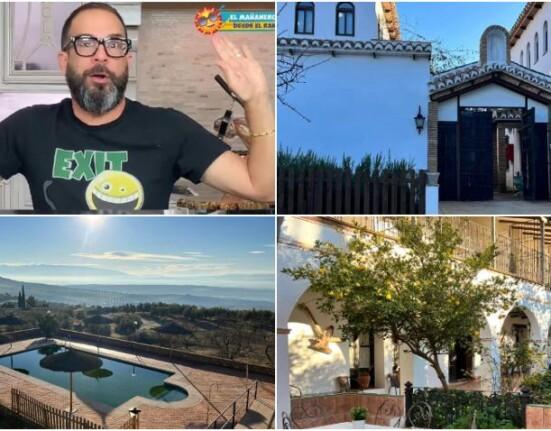 Presentador cubano Alexander Otaola muestra imágenes del hotel que quiere comprar en España