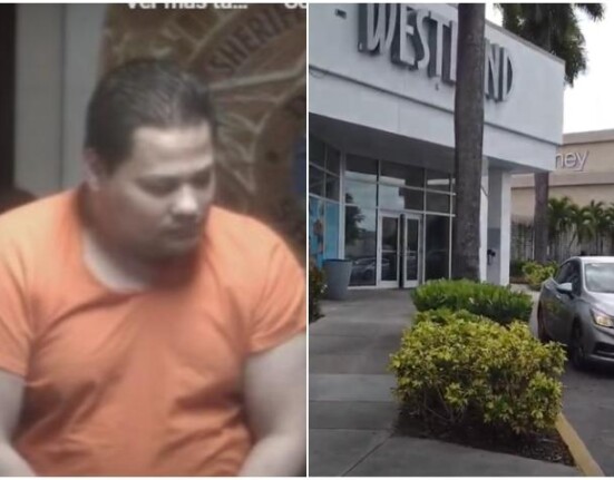 Arrestan a un hombre en el parqueo del Westland Mall de Hialeah por actuar de manera indecente