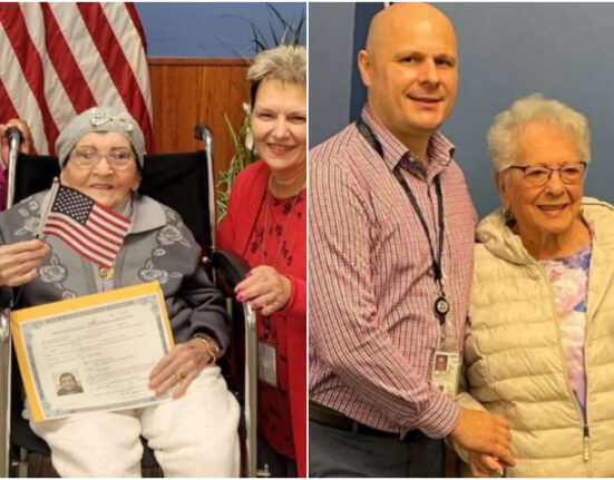 Dos cubanas una de 102 y la otra de 98 años de edad juran como ciudadanas de Estados Unidos