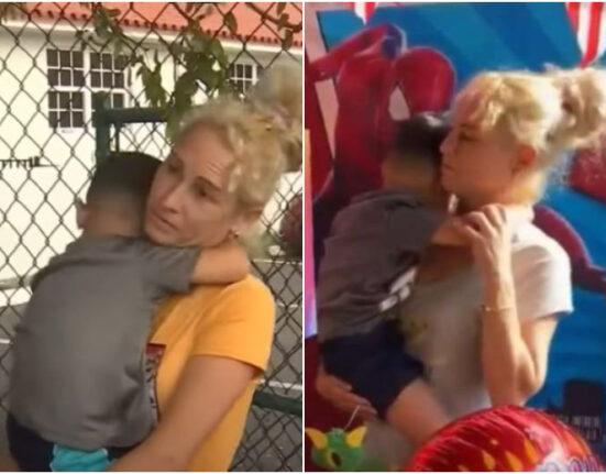 Madre cubana que se encuentra en la calle en Miami logra celebrar el cumpleaños del más pequeño de sus hijos gracias a la solidaridad