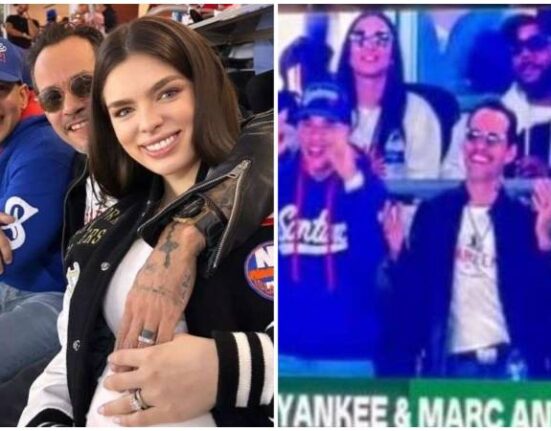 Daddy Yankee y Marc Anthony celebran en Miami victoria de Puerto Rico en el Clásico Mundial de Béisbol