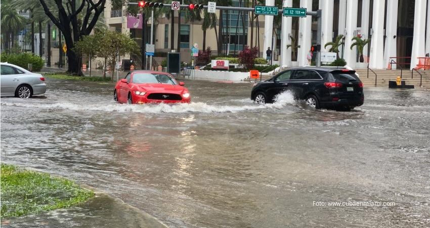Pronostican Marejada Real para este fin de semana en Miami inundaciones-brickell-miami