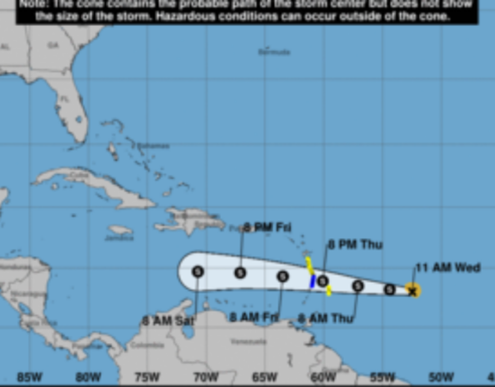 Tormenta Tropical Bret