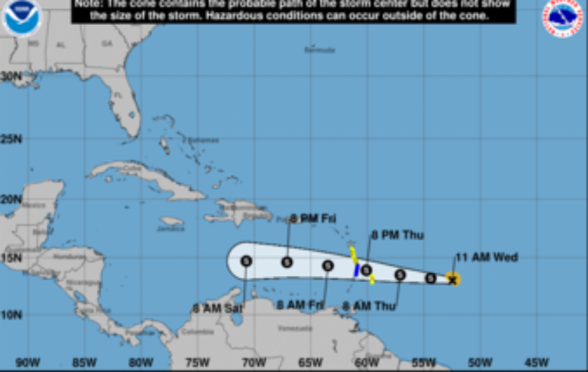 Tormenta Tropical Bret