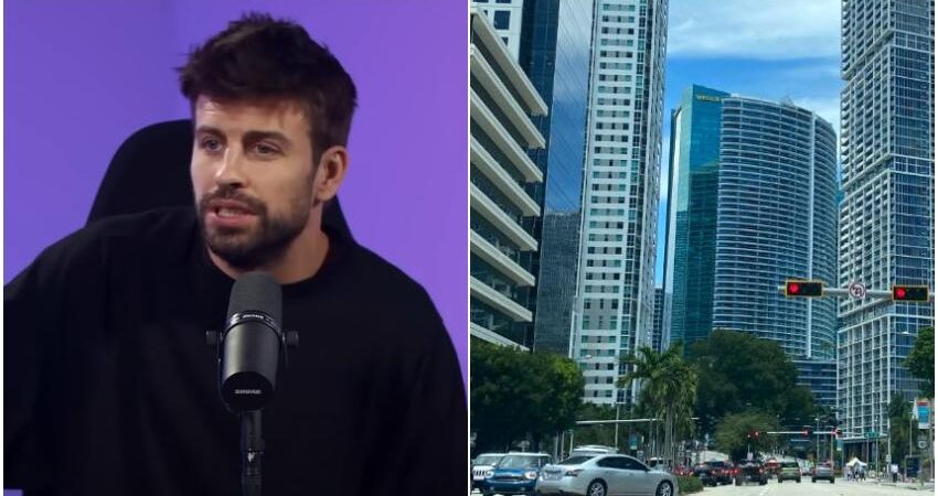El exfutbolista Gerard Piquรฉ se muda a Miami para cubrir a Shakira mientras estรก de gira pique-brickell-1