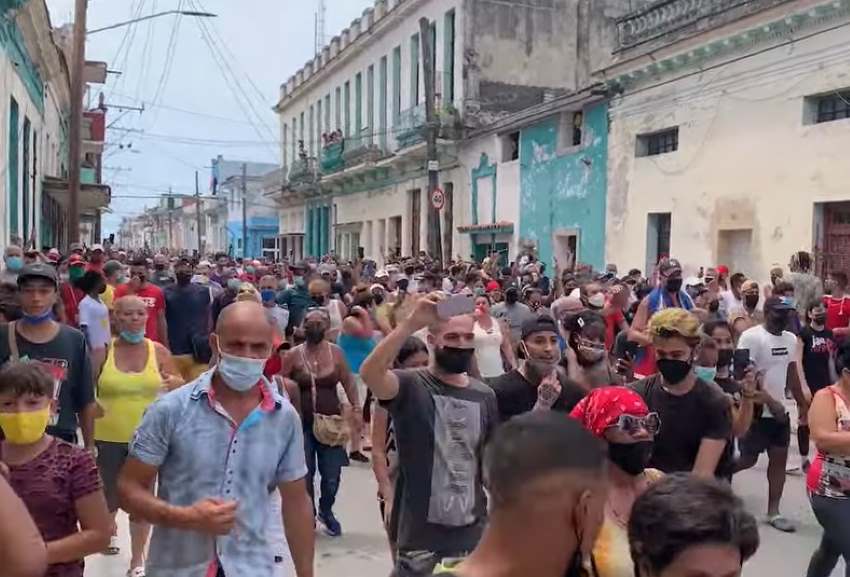 Protestas 11J cuba