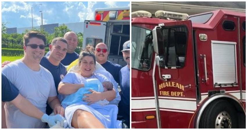 Bomberos en Hialeah