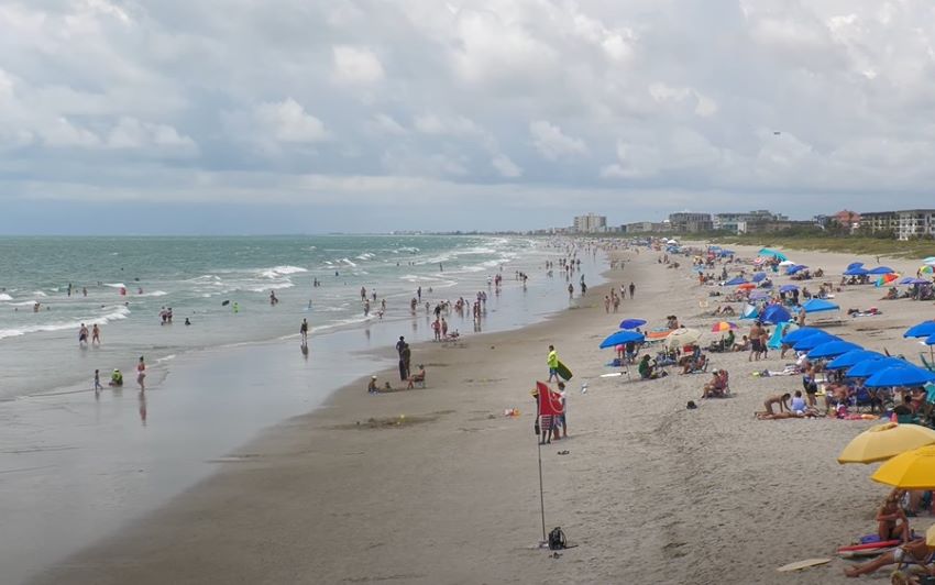 Playa de Cocoa Beach, Florida