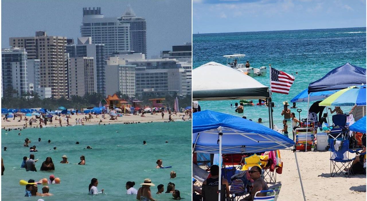 Miami Beach en 4 de Julio