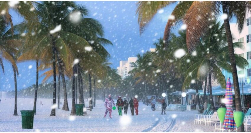 ¿Nieve en Florida? bajaran mucho las temperaturas en el estado del sol nieve-en-florida