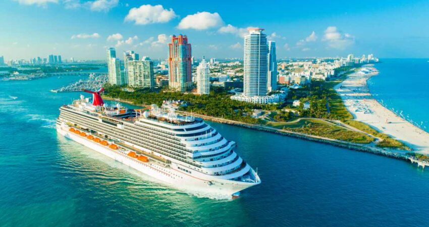 El Puerto de Miami bate récord al recibir 10 barcos de crucero en apenas 24 horas puerto-miami-crucero