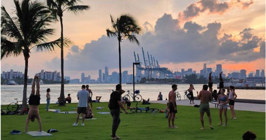 South Pointe Park: Una joya escondida en el extremo de Miami Beach atardecer-south-point-park