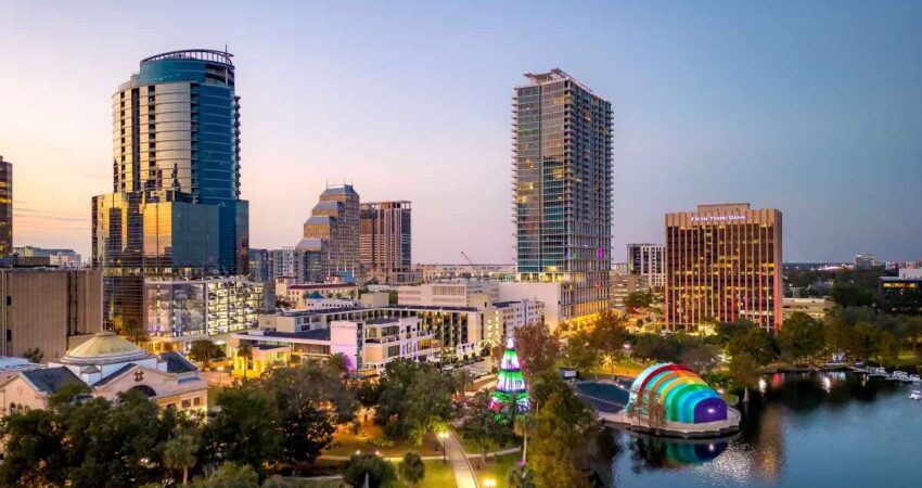 Orlando en Florida es el mejor destino de EE. UU. para vacaciones sin salir de la ciudad orlando-florida