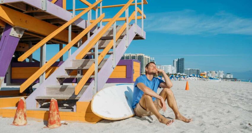 Florida queda como el peor estado para solteros en 2024 soltero-miami-beach